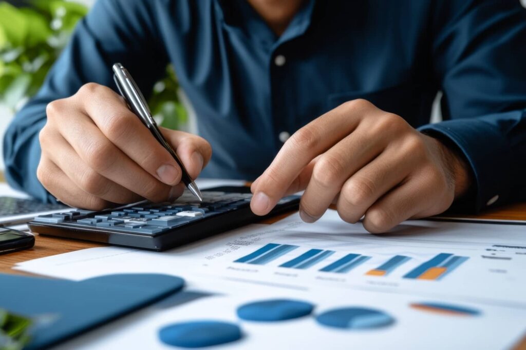 dashboard view illustrating scaling systems for small business